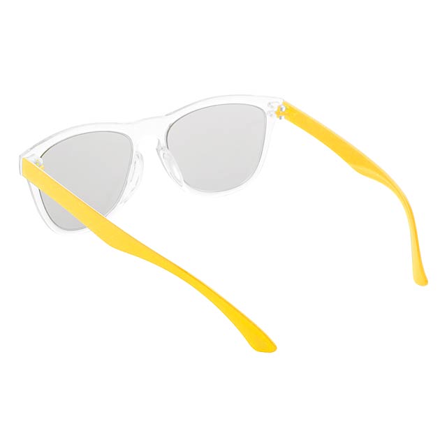 CreaSun - customisable sunglasses - temples - yellow