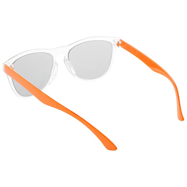CreaSun - customisable sunglasses - temples - orange