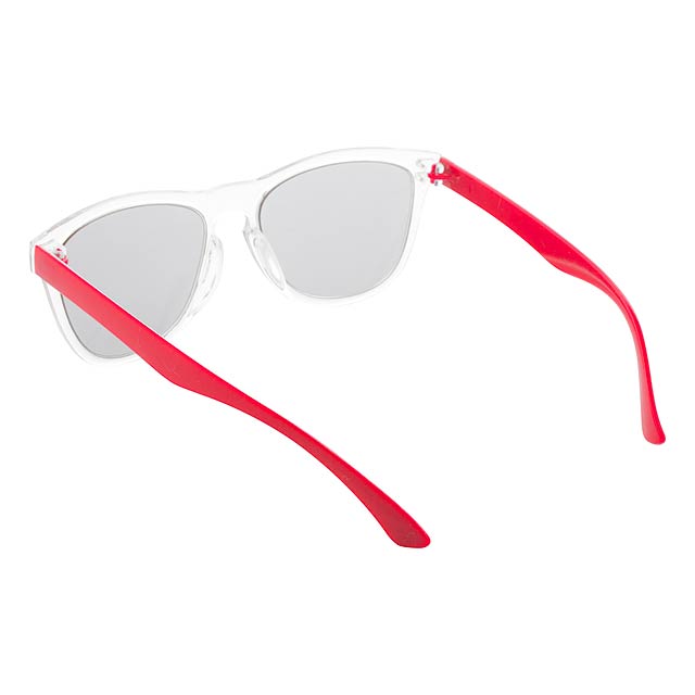 CreaSun - customisable sunglasses - temples - red