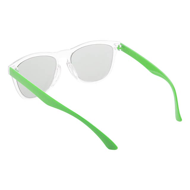 CreaSun - customisable sunglasses - temples - green