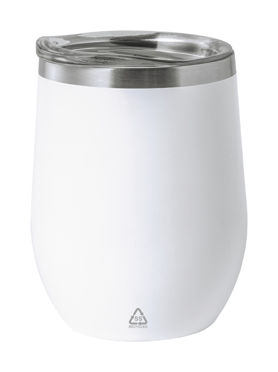 Rebby thermo mug - white