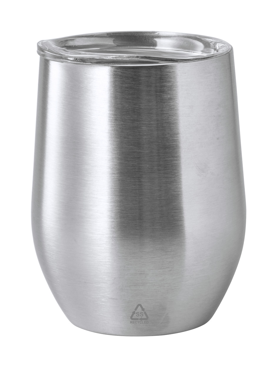 Rebby thermo mug - silver