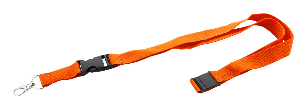 Revent Plus RPET lanyard - oranžová