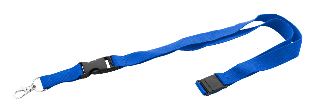 Revent Plus RPET lanyard - modrá