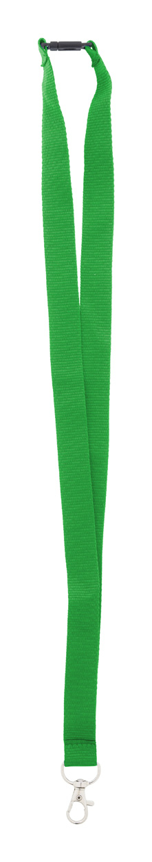 Revent RPET lanyard - zelená