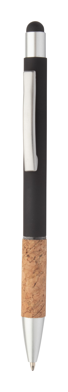 Corbox dotykové kuličkové pero - čierna