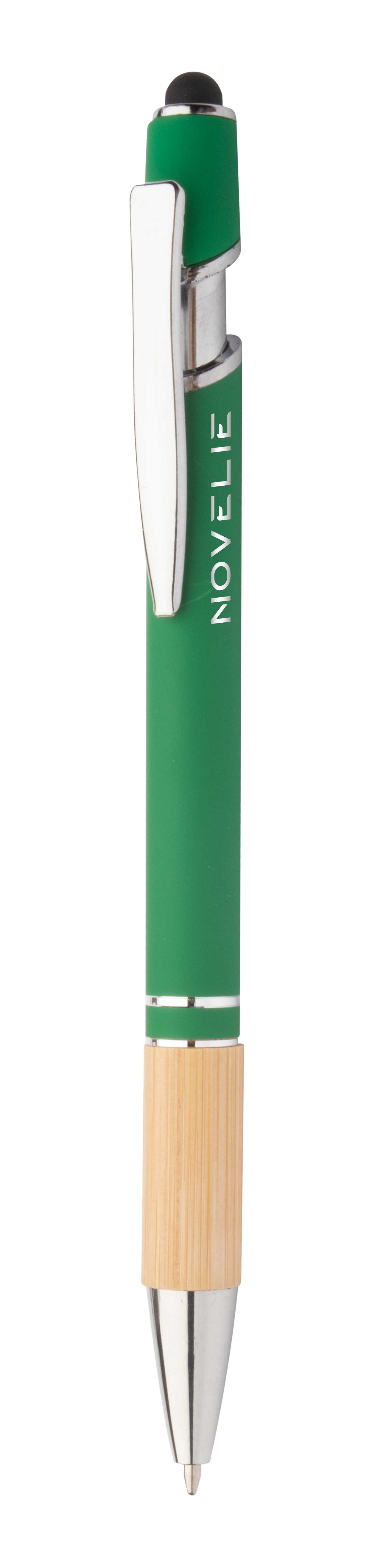 Bonnel dotykové kuličkové pero - zelená