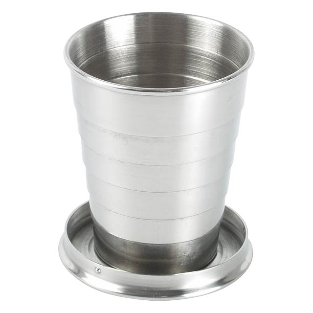 Foldable cup - silver