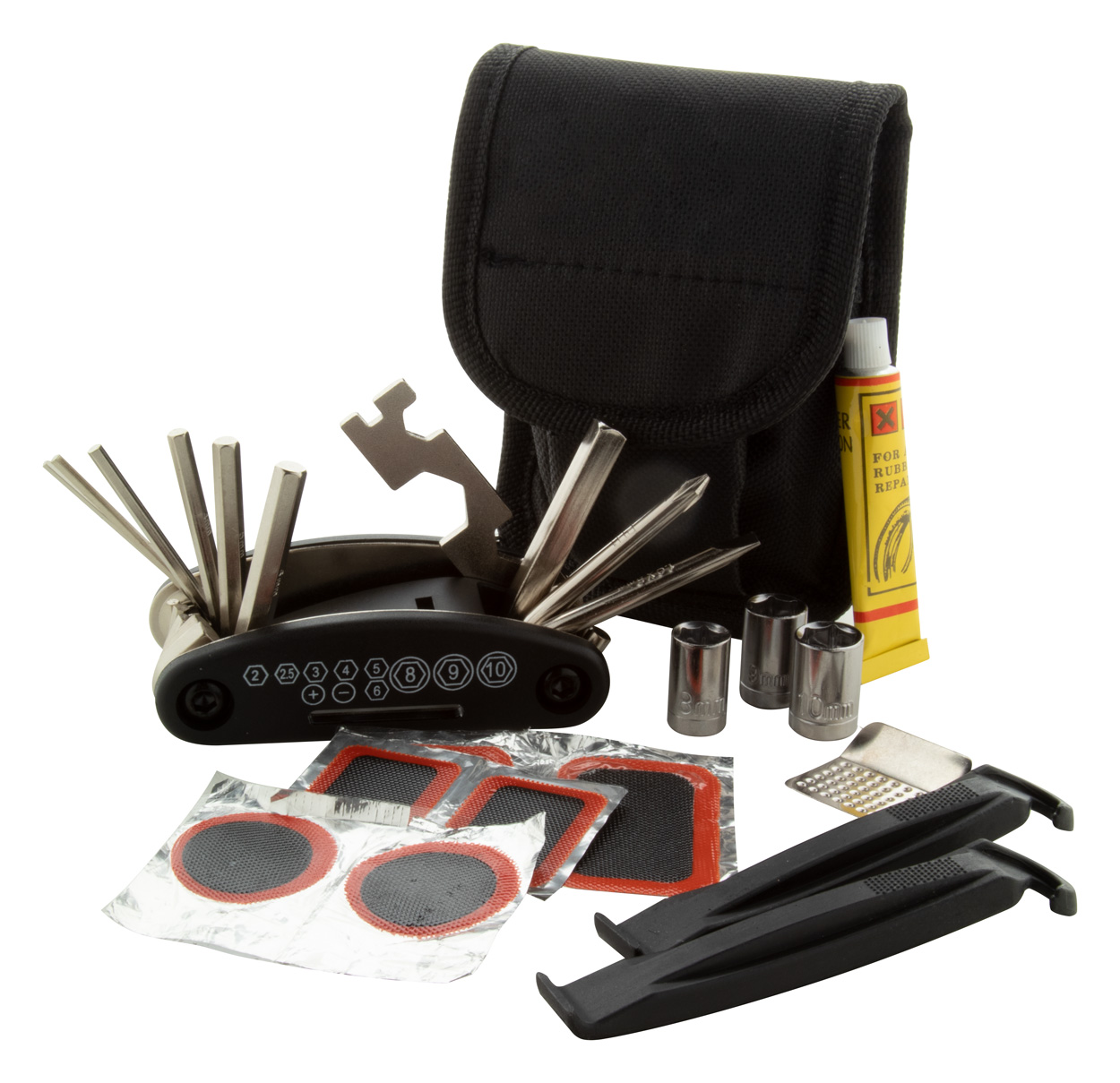 Lance bike tool kit - schwarz