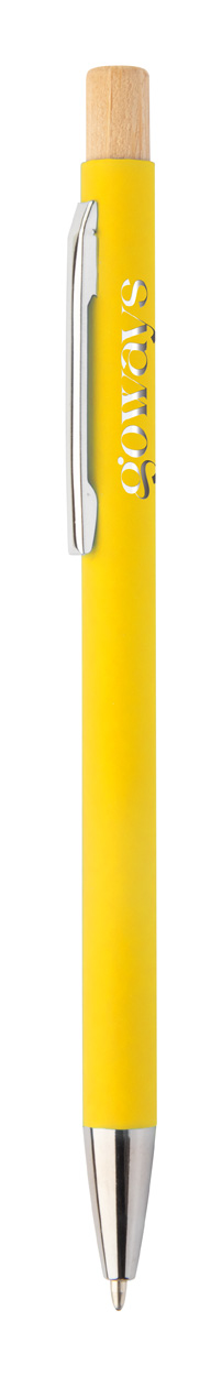 Iriboo ballpoint pen - yellow