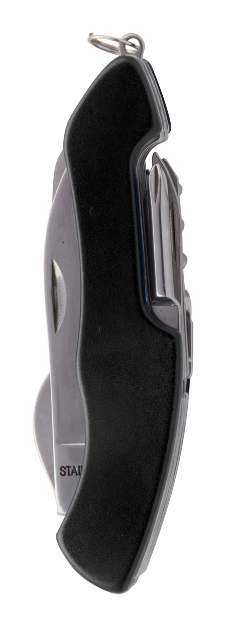 Breithorn mini multifunkční nůž, 8 funkcí - čierna