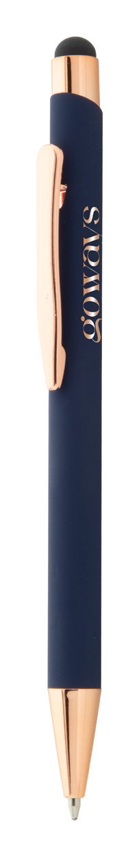 Auros dotykové kuličkové pero - modrá