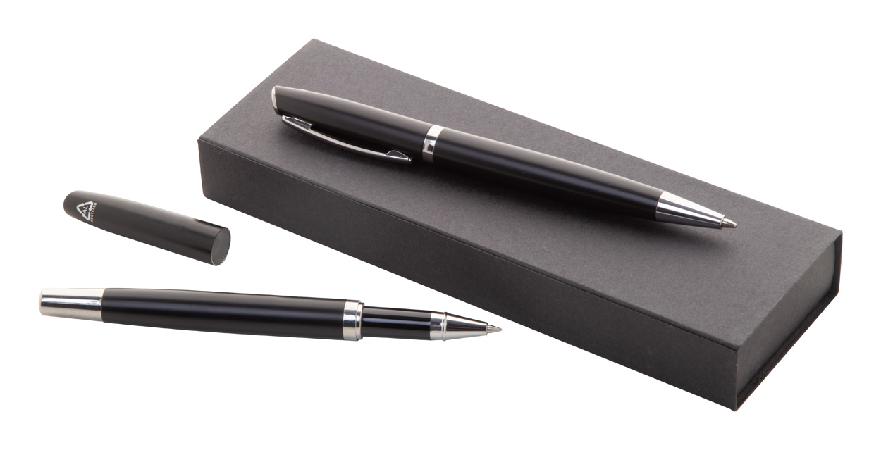 Redivi kovové kuličkové pero - čierna