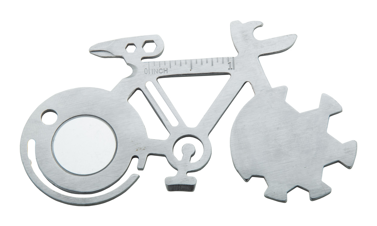 Coppi multi-functional bicycle tool - silver