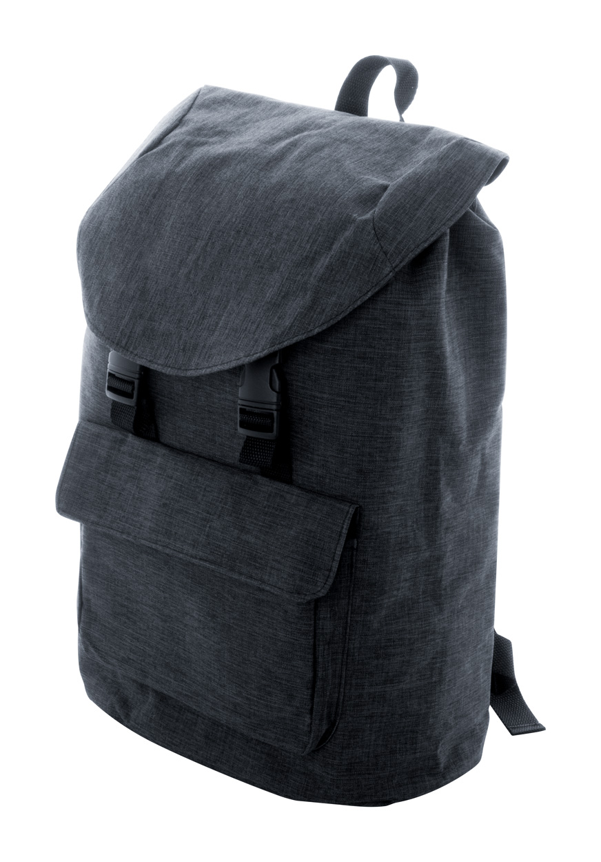Melville RPET backpack - schwarz