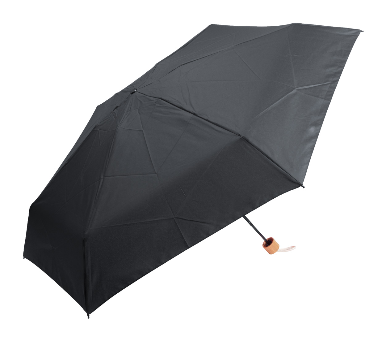 Miniboo RPET mini deštník - čierna