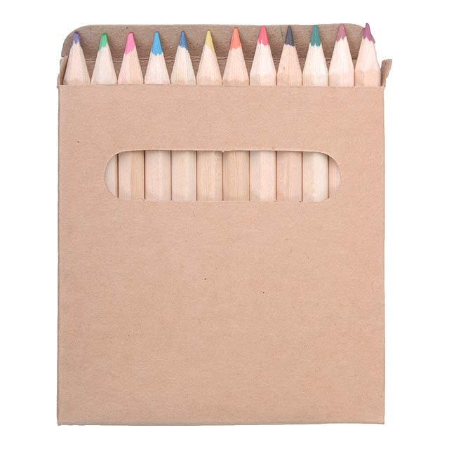 Set of 12 pencils - wood