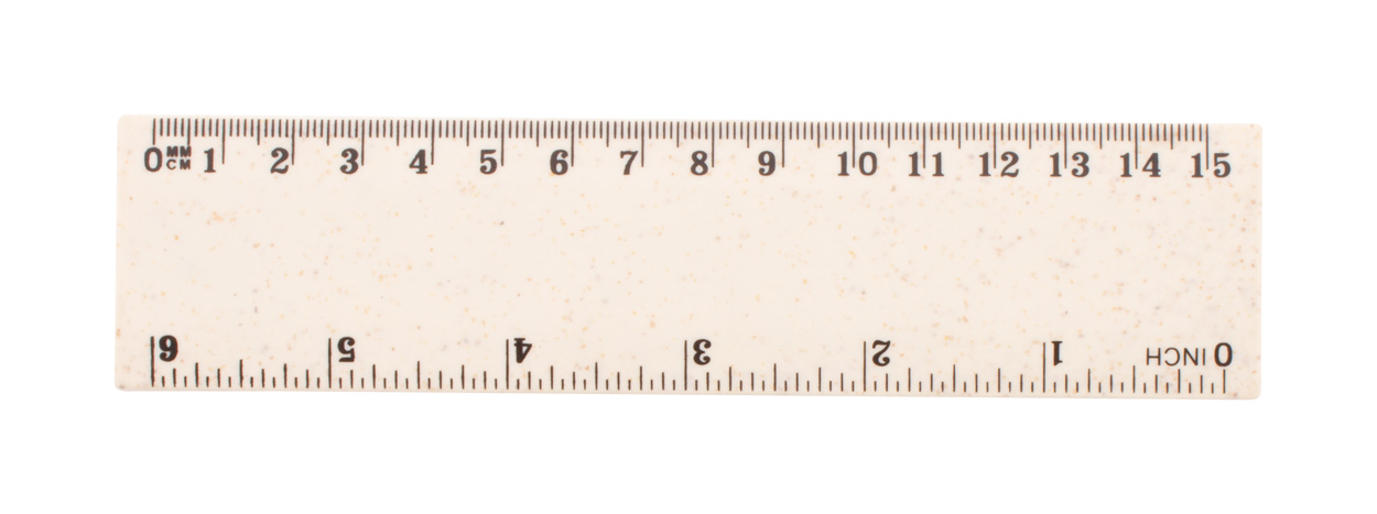 Whealer 15 ruler - beige