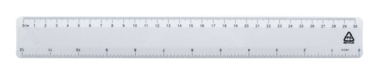 Relin 30 RPS ruler - white