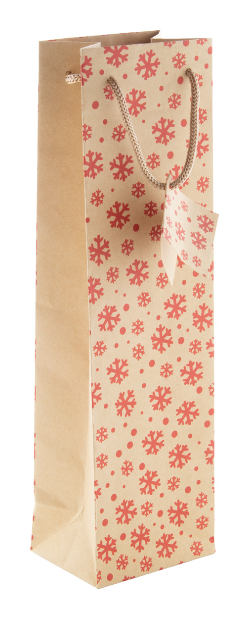 Majamaki W Christmas bag, per bottle - beige