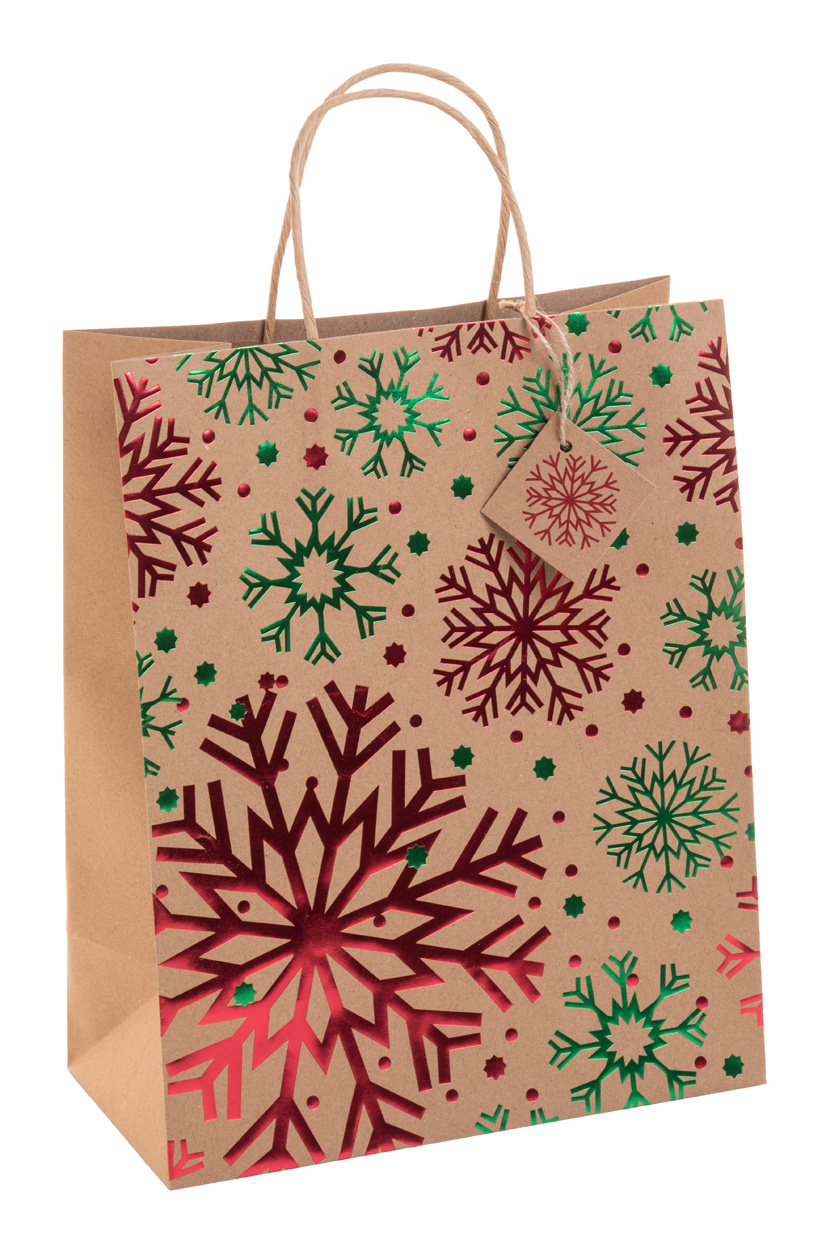 Pekkola L vánoční dárková taška, velká - multicolor