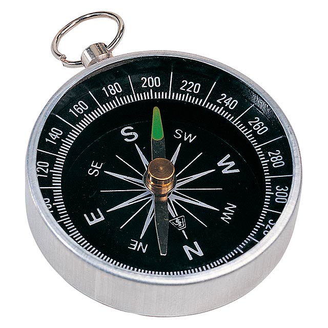 Nansen kompas - stříbrná