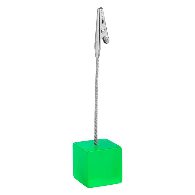 Note clip - green