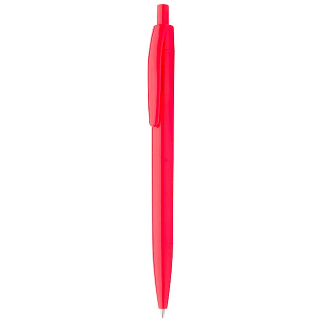 Leopard kuličkové pero - červená