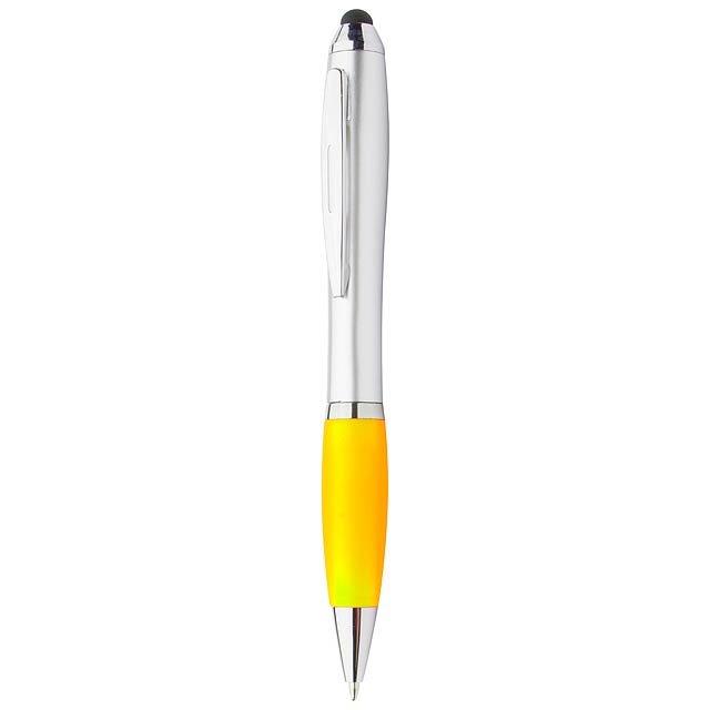 Tumpy dotykové kuličkové pero - žltá