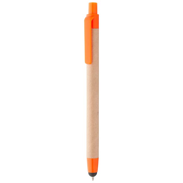 Tempe dotykové kuličkové pero - oranžová