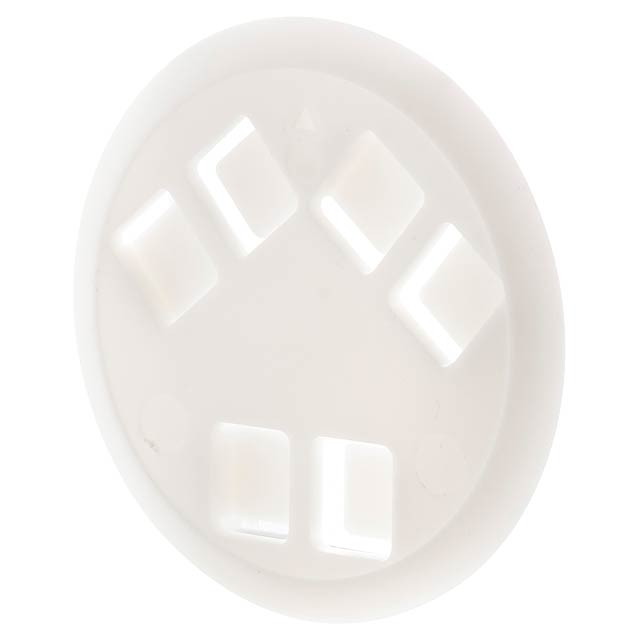 Espot - lanyard button - white