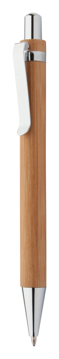 Bashania Black bambusové kuličkové pero - béžová
