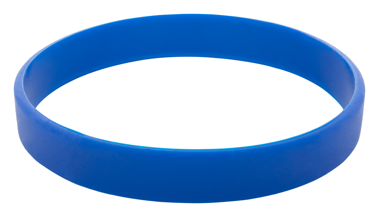 Wristy silikonový náramek - modrá
