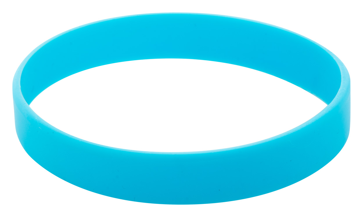 Wristy silicone bracelet - baby blue