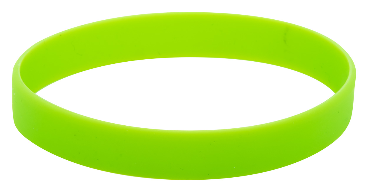 Wristy silikonový náramek - zelená