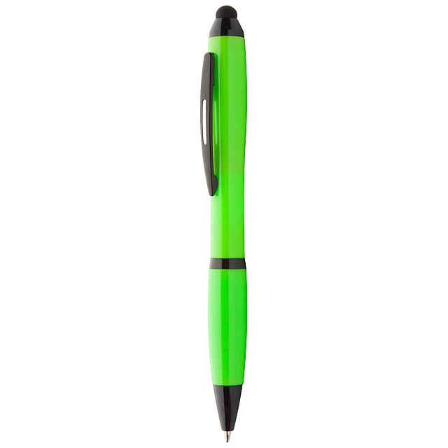 Bampy dotykové kuličkové pero - zelená