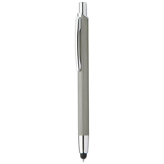 Ledger - Touchpen mit Kugelschreiber  - Grau