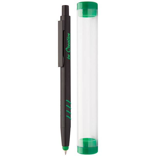 Crovy - Touchpen mit Kugelschreiber - Grün