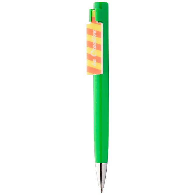 CreaClip kuličkové pero - zelená