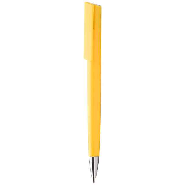 Lelogram kuličkové pero - žlutá