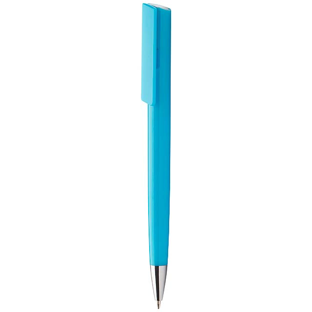 Lelogram kuličkové pero - nebesky modrá