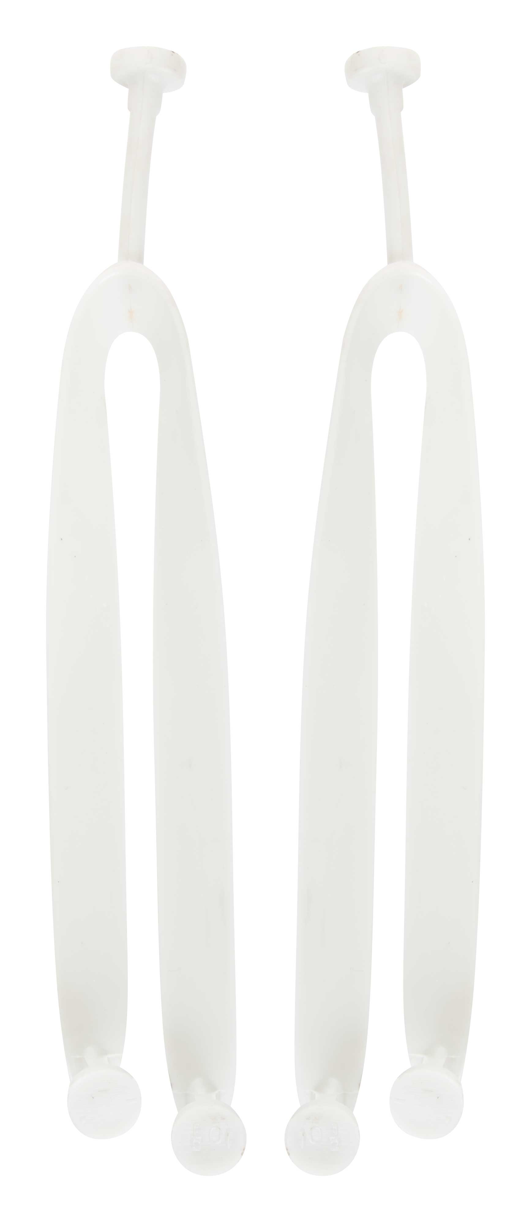Custom made CreaPlaya beach flip flops - strap - white