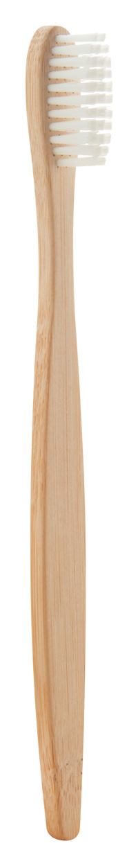 Boohoo bambusový kartáček na zuby - biela