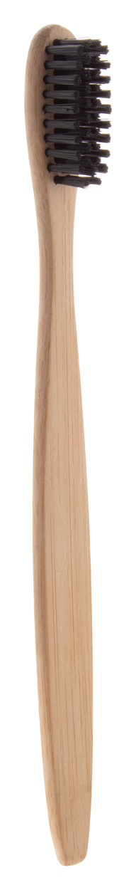 Boohoo bambusový kartáček na zuby - čierna