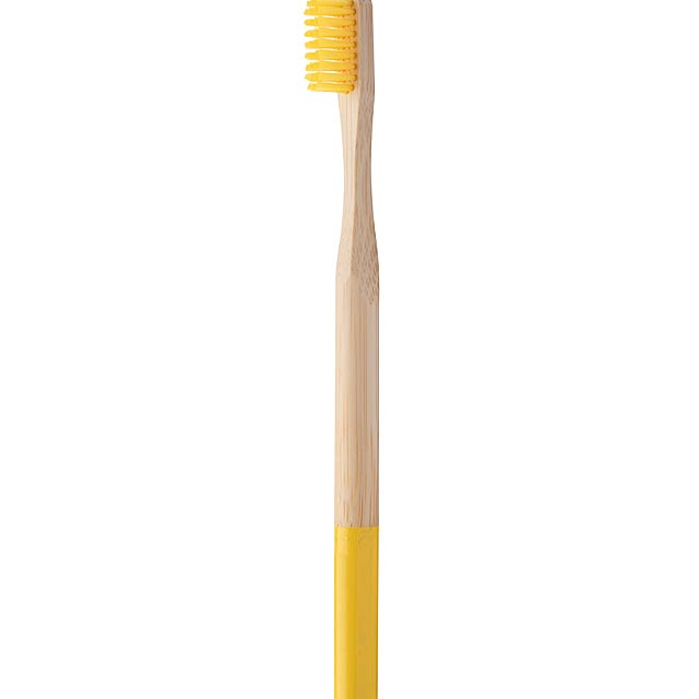 ColoBoo bambusový kartáček na zuby - žlutá