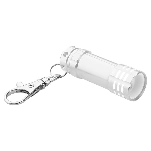 Mini flashlight - silver