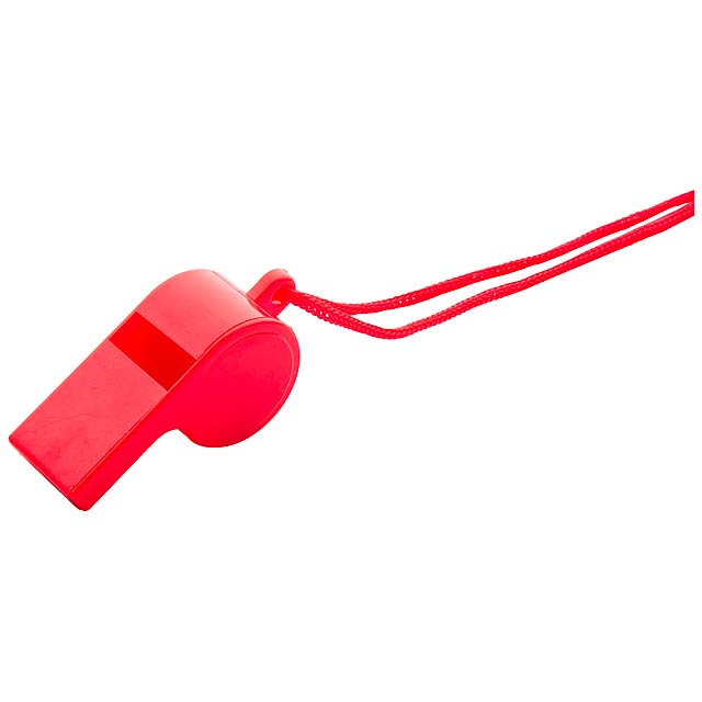 Claxo píšťalka - červená