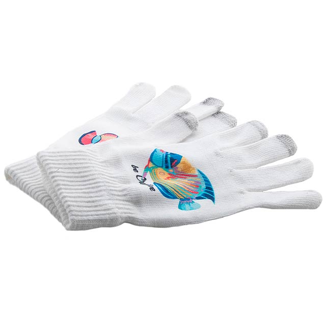 Subtium - Touchscreen Handschuhe - Weiß 