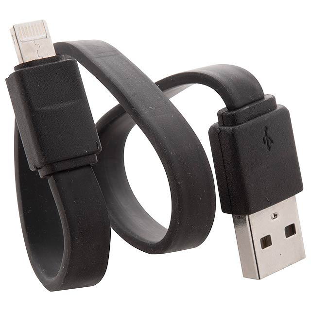 Stash USB nabíjecí kabel - černá