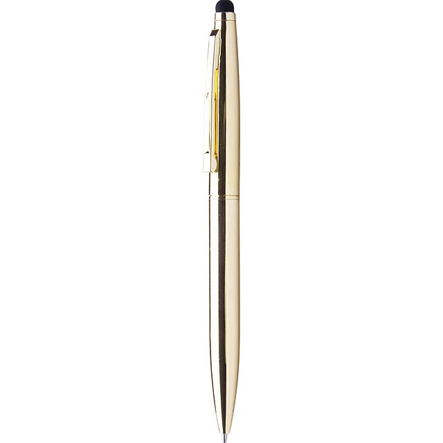Rosey touch ballpoint pen - gold